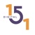 151 Digital logo