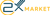 2X Market logo