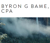 BYRON G BAME, CPA logo