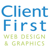 Client First Web Design & Graphics logo