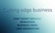 Cutting edge business logo