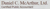 Daniel C. McArthur. Ltd logo