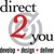direct2you Postcards logo