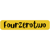 Fourzerotwo logo