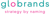 Globrands strategy by naming logo