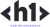 H1 Web Development logo