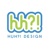 huh design logo