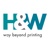 H&W Printing, Inc logo