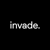 invade design logo