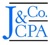 J & Co CPA logo