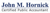 JOHN M. HORNICK, CPA logo