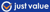 Just Value logo