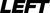 LEFT logo