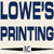Lowe's Printing Inc logo