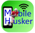 Mobile Husker logo