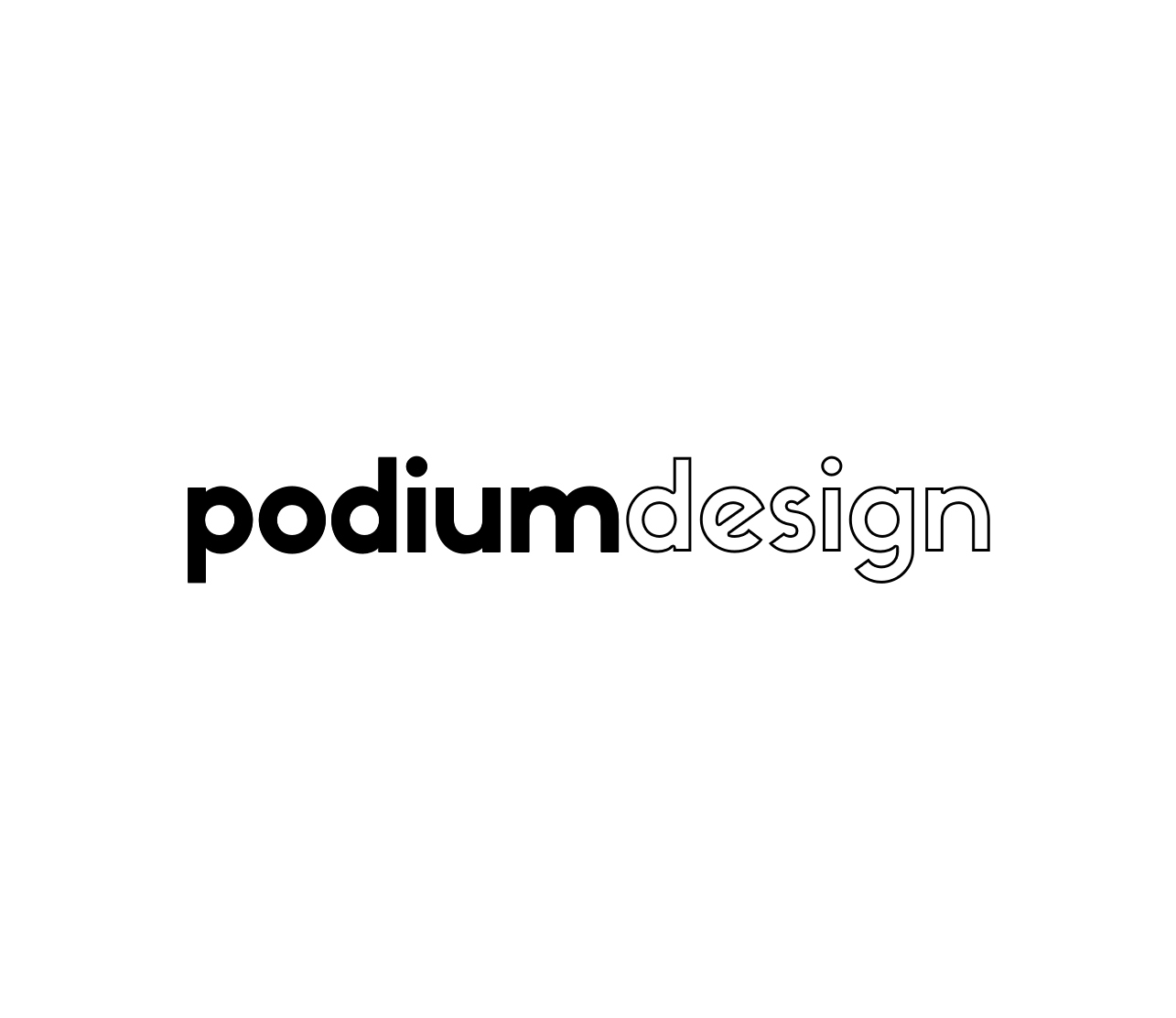Podium Design logo