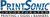 Print Sonic Inc logo