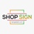 Shop sign Bangladesh logo