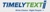 TimelyText, Inc. logo