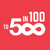 to500in100 agency logo