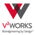 V2Works logo