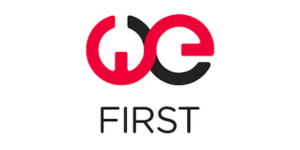 We First logo