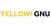 Yellow! GNU logo