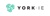 York IE logo