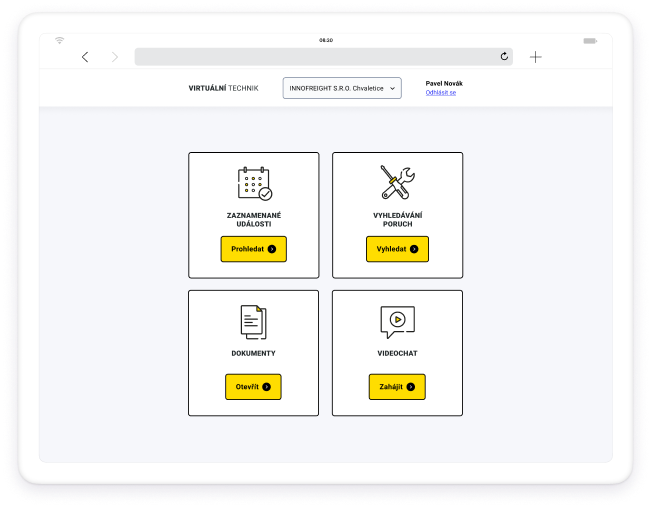 Dactyl Group s.r.o. Portfolio Screenshot