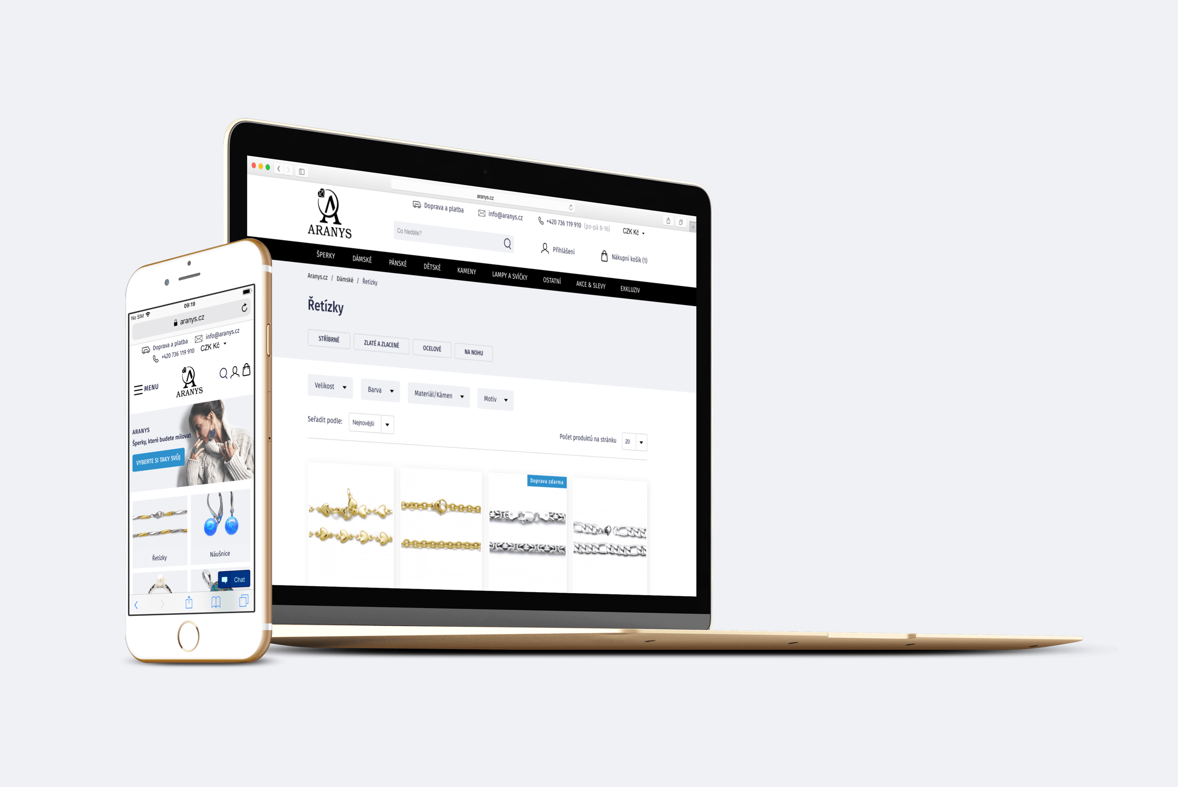 Dactyl Group s.r.o. Portfolio Screenshot