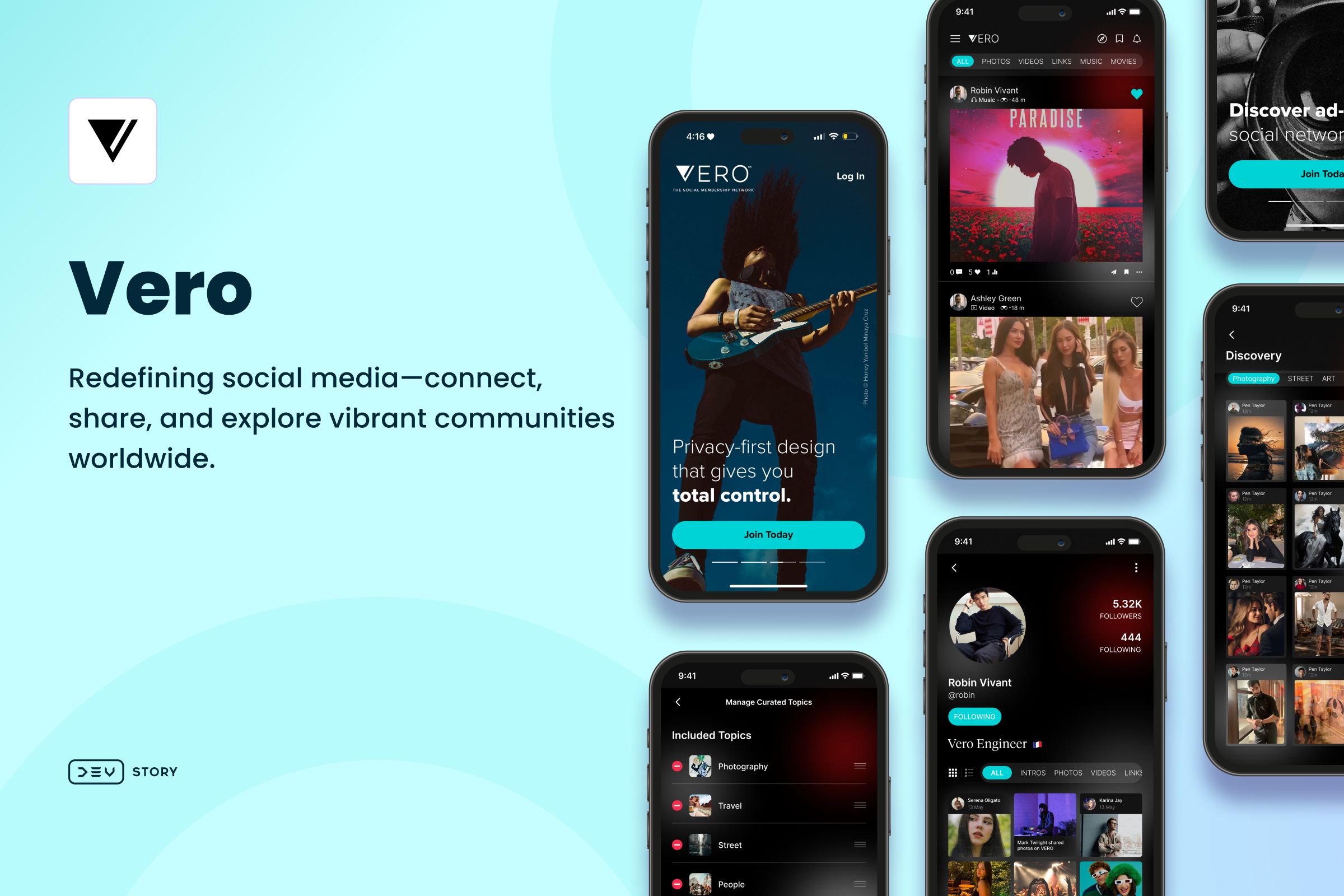 DevStory screenshot