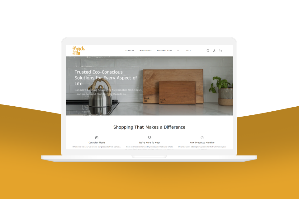 eCommerce Development Pros Portfolio Screenshot