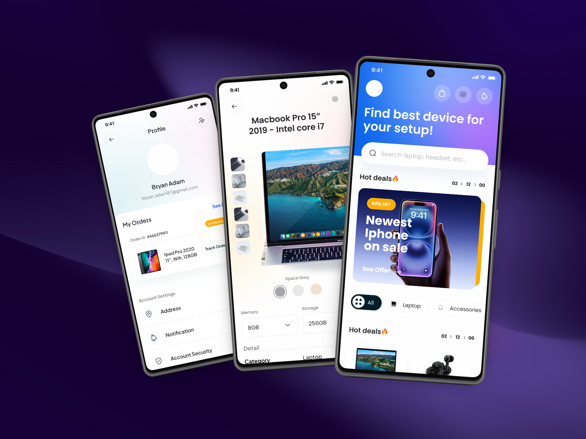 Enzziro Portfolio Screenshot