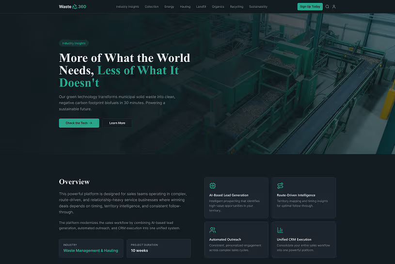 Seasia Infotech Portfolio Screenshot