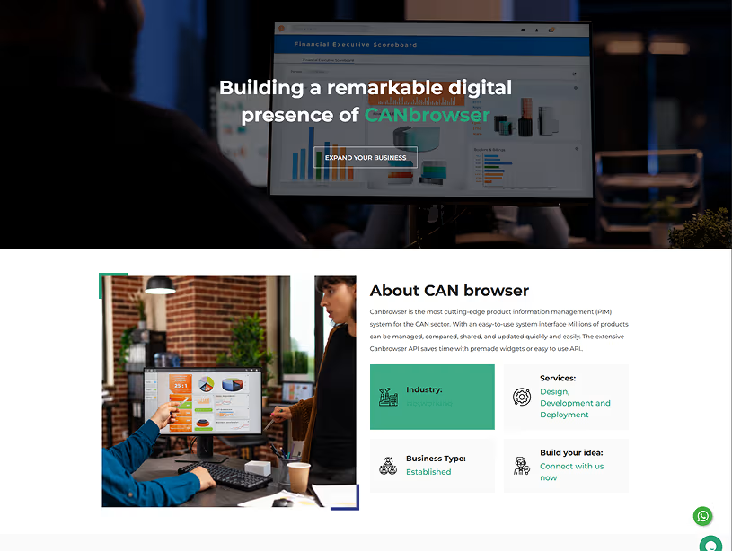 Seasia Infotech Portfolio Screenshot