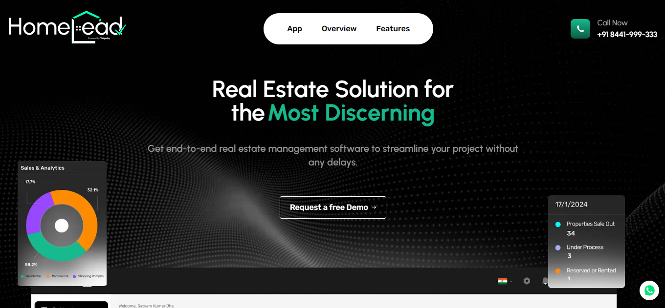 Telepathy Portfolio Screenshot