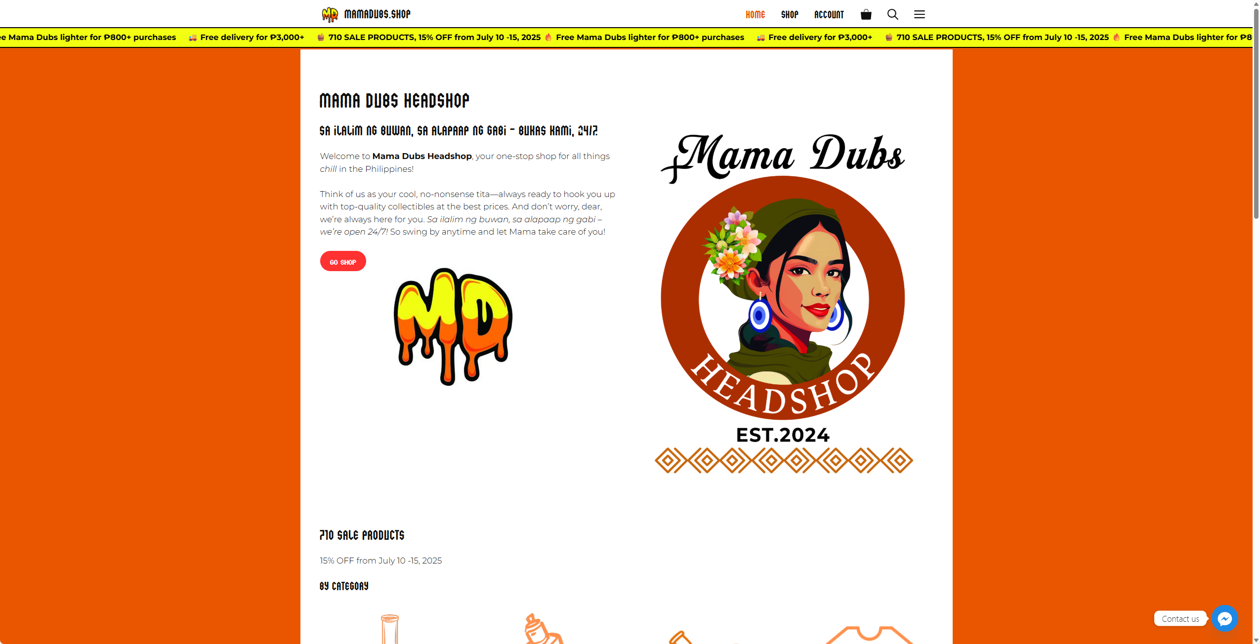 Web Design Philippines - Sinag Portfolio Screenshot