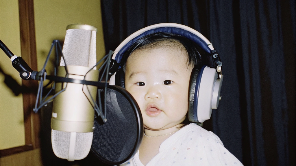 AI baby podcast generator Logo