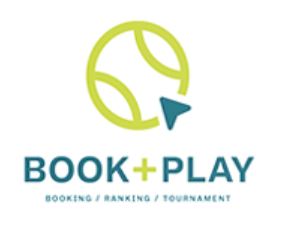 Book + Play logo