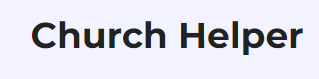 Church Helper logo