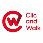 Clic and Walk logo