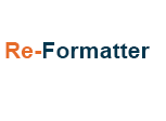 CRG Re-Formatter logo