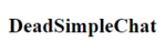Dead Simple Chat logo