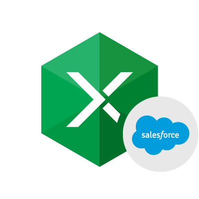 Devart Excel Add-In for Salesforce logo