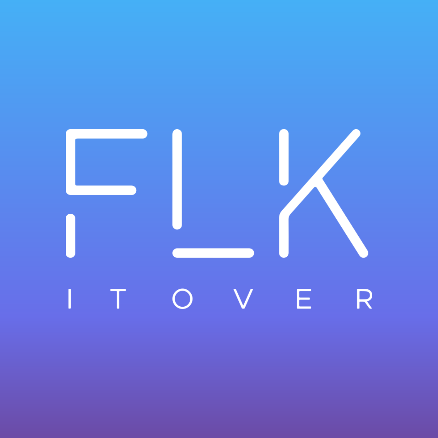 FLK it over logo