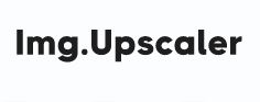 ImgUpscaler logo