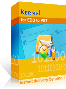 Kernel for EDB to PST logo