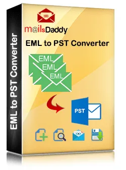 MailsDaddy EML to PST Converter Tool logo