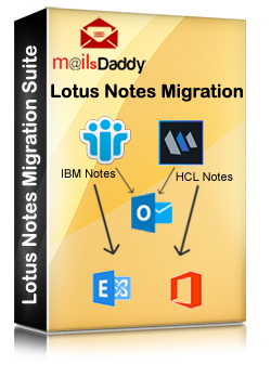 MailsDaddy Lotus Notes Migration Suite Tool logo