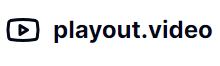 Playout.video logo